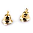 Arany színű fém csengő csomag - 7x11mm - 10db