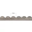 Hullámos olló 24cm - kék