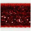 Csillámos dekorációs szalag - 5m - piros