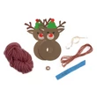 Csináld magad! pom-pom figura - rénszarvas