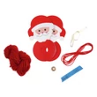 Csináld magad! pom-pom figura - Mikulás