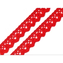 Piros pamut vertcsipke szalag