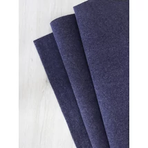 DHG újrahasznosított gyapjúfilc méteráru - tengerész