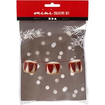 Mini Creative Kit - Csináld magad! tűnemezelt karácsonyi dobok Mini Creative Kit - Csináld magad! tűnemezelt karácsonyi dobok