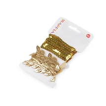 Dekorációs szalag - flitter válogatás - arany Dekorációs szalag - flitter válogatás - arany