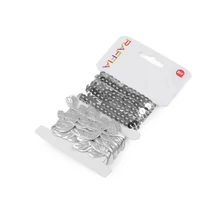 Dekorációs szalag - flitter válogatás - ezüst