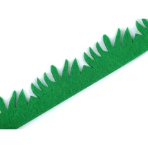 Filc fű szalag - 3cmx100cm - sötétzöld