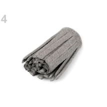 Szürke virágbibe - rojt - bojt - 10db