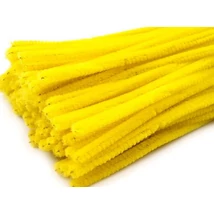 Sárga zseníliadrót csomag - 6mm - 30cm - 20db