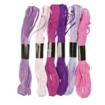 Osztott hímzőfonal válogatás - Purple Harmony Osztott hímzőfonal válogatás - Purple Harmony