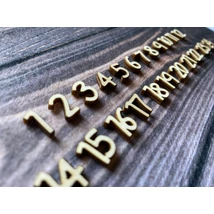 Nyár furnér adventi számok 1-24-ig Nyár furnér adventi számok 1-24-ig