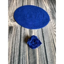 Csináld magad! Filc virág szett - D1 - sötétkék - 3db Csináld magad! Filc virág szett - D1 - sötétkék - 3db