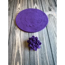 Csináld magad! Filc virág szett - D2 - sötétlila - 3db Csináld magad! Filc virág szett - D2 - sötétlila - 3db