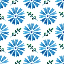 Mintás barkácsfilc méteráru DARAB - búzavirágok Mintás barkácsfilc méteráru DARAB - búzavirágok