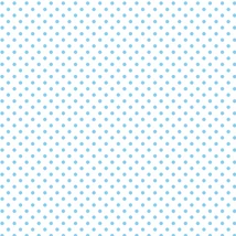 Mintás barkácsfilc méteráru  - fehér alapon kék pöttyös Mintás barkácsfilc méteráru  - fehér alapon kék pöttyös