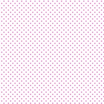 Mintás barkácsfilc méteráru  - fehér alapon pink pöttyös