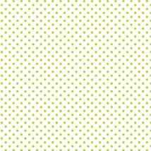 Mintás barkácsfilc méteráru DARAB - fehér alapon zöld pöttyös