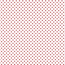 Mintás barkácsfilc méteráru  - fehér alapon piros pöttyös Mintás barkácsfilc méteráru  - fehér alapon piros pöttyös