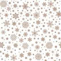 Mintás barkácsfilc méteráru DARAB - aranybarna hópihék Mintás barkácsfilc méteráru DARAB - aranybarna hópihék