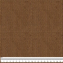 Mintás barkácsfilc méteráru  - kötött - barna Mintás barkácsfilc méteráru  - kötött - barna