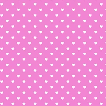 Mintás barkácsfilc méteráru DARAB - pink alapon szívek