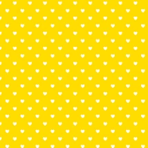 Mintás barkácsfilc méteráru  - sárga alapon szívek Mintás barkácsfilc méteráru  - sárga alapon szívek