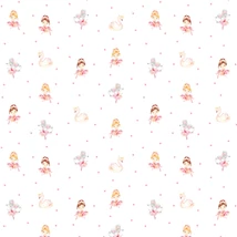 Panama szövet párna panel - Balerina - piciben Panama szövet párna panel - Balerina - piciben