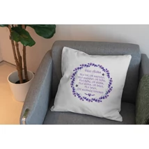 Velúr hatású szövet párna panel - Házi Áldás - levendula Velúr hatású szövet párna panel - Házi Áldás - levendula