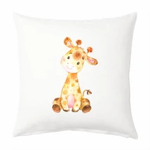 Panama szövet párna panel - African Friends - zsiráf Panama szövet párna panel - African Friends - zsiráf