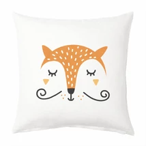 Panama szövet párna panel - Animal Smiles - róka Panama szövet párna panel - Animal Smiles - róka