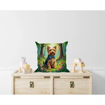 Bársonyszövet párna panel - tavaszi yorki