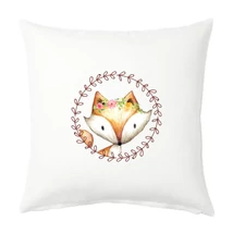 Panama szövet párna panel - Woodland Animals - róka Panama szövet párna panel - Woodland Animals - róka