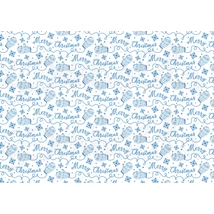 Mintás barkácsfilc - erdei karácsony - kék Merry Christmas feliratok Mintás barkácsfilc - erdei karácsony - kék Merry Christmas feliratok