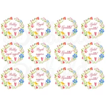 Mintás barkácsfilc - vegyes feliratos anyák napi koszorúk Mintás barkácsfilc - vegyes feliratos anyák napi koszorúk