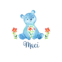 Mintás barkácsfilc - Hello Spring - maci Mintás barkácsfilc - Hello Spring - maci