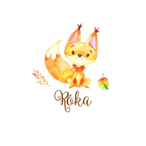 Mintás barkácsfilc - In the Forest - róka Mintás barkácsfilc - In the Forest - róka