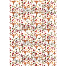 Mintás barkácsfilc - indián állatok piciben - róka Mintás barkácsfilc - indián állatok piciben - róka