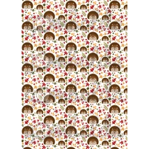 Mintás barkácsfilc - indián állatok piciben - süni Mintás barkácsfilc - indián állatok piciben - süni