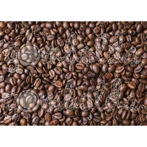 Mintás barkácsfilc - kávé