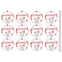 Mintás barkácsfilc - Köszönjük! - koszorúk Mintás barkácsfilc - Köszönjük! - koszorúk