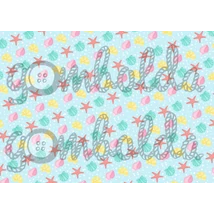 Mintás barkácsfilc - kagylók kicsiben Mintás barkácsfilc - kagylók kicsiben