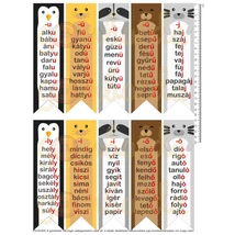 Mintás barkácsfilc - fejlesztő könyvjelző - helyesírás Mintás barkácsfilc - fejlesztő könyvjelző - helyesírás