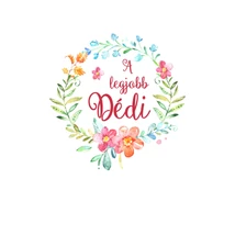 Mintás barkácsfilc - A legjobb dédi - hímzőkeretbe Mintás barkácsfilc - A legjobb dédi - hímzőkeretbe