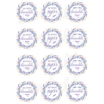 Mintás barkácsfilc - csipetnyi levendula - kicsi Mintás barkácsfilc - csipetnyi levendula - kicsi