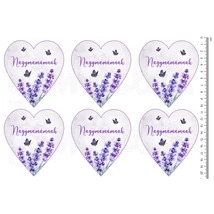 Mintás barkácsfilc - levendula Provence - Nagymamámnak Mintás barkácsfilc - levendula Provence - Nagymamámnak