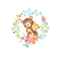 Mintás barkácsfilc - Mother and Baby - macik Mintás barkácsfilc - Mother and Baby - macik