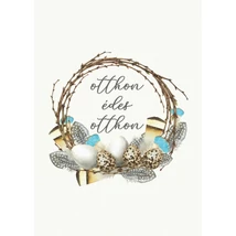 Mintás barkácsfilc - Natural Easter - otthon édes otthon