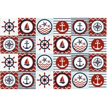 Mintás barkácsfilc - navy - kártyák Mintás barkácsfilc - navy - kártyák