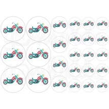 Ovis jel mintás barkácsfilc - motor