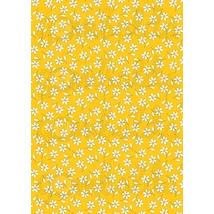 Mintás barkácsfilc - sárgás alapon apró virágok Mintás barkácsfilc - sárgás alapon apró virágok